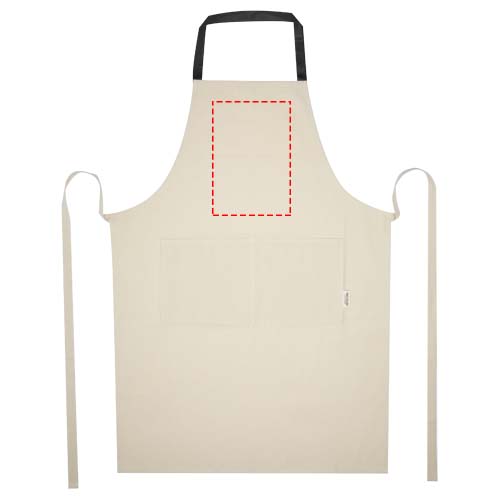 Nia 200 g/m² Schürze aus recycelter Baumwolle