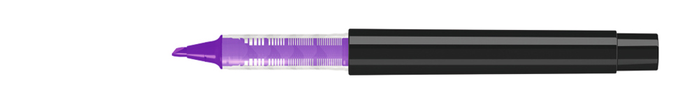 RECYCLED PET PEN PRO LIQEO - neonviolett