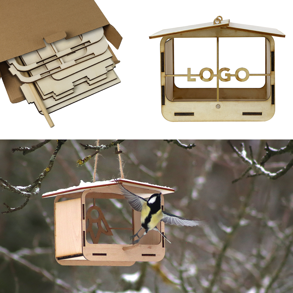 Vogelfutterhaus - Logo