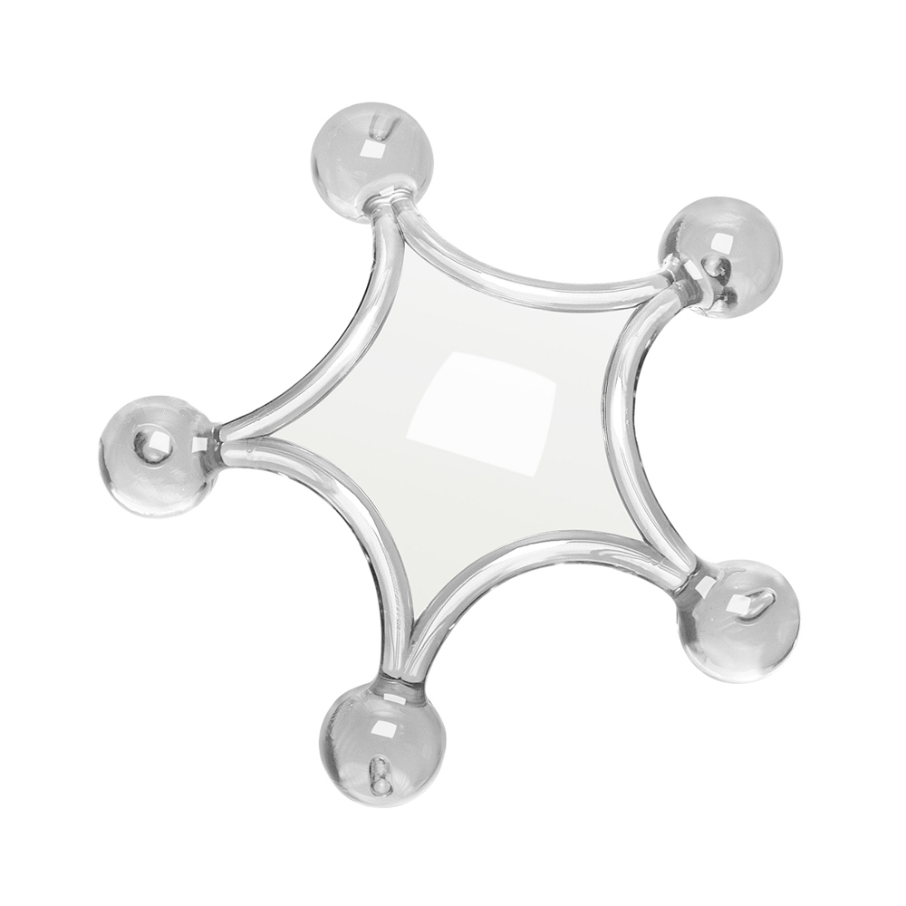 Massagestern - glasklar