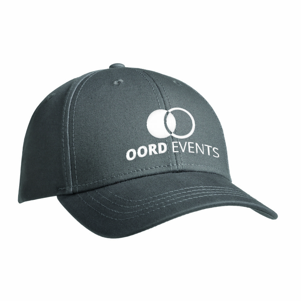 Luxury Fine Cotton Cap - dunkel grau