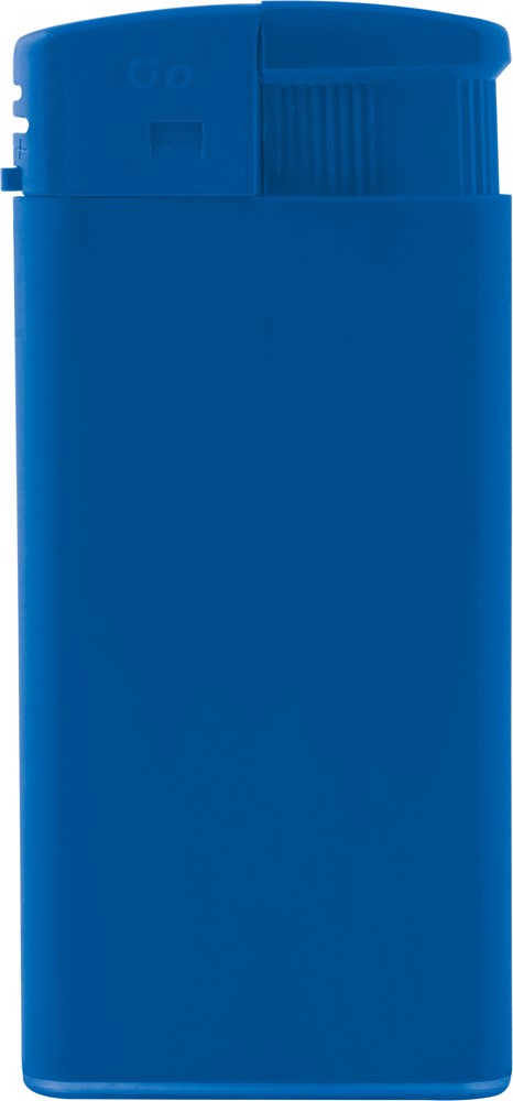 GO XL Matt Piezo Feuerzeug - blau