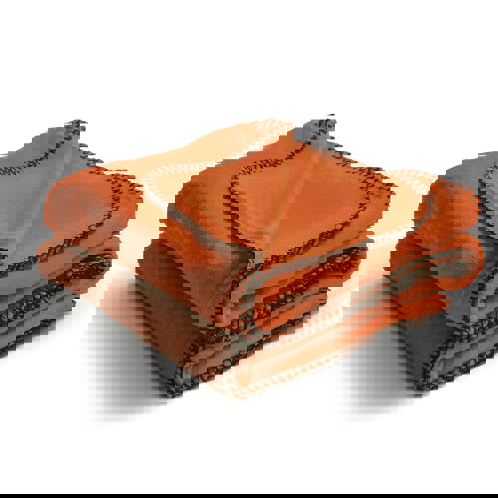 Nightingale Fleecepläd 130x170 cm - orange