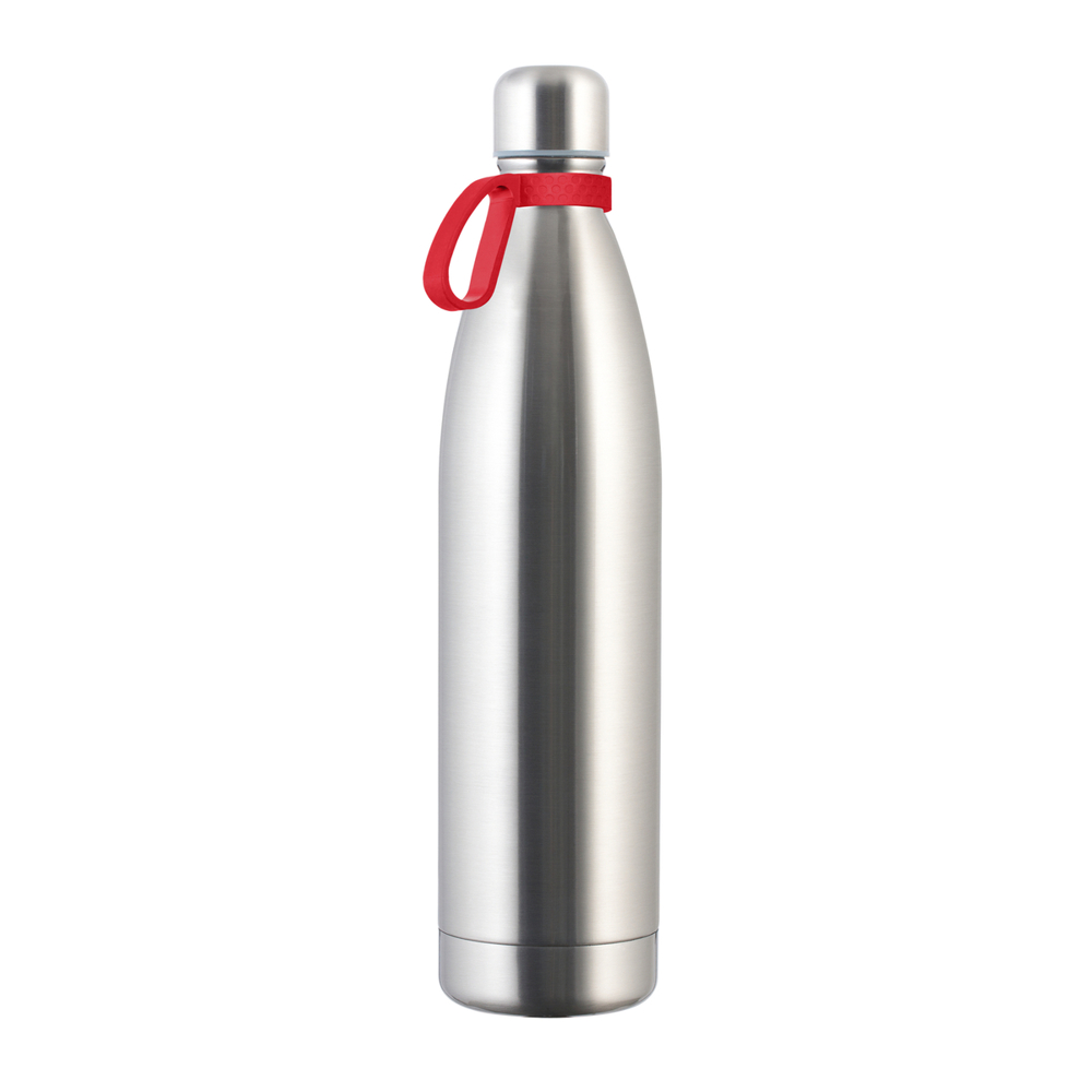 Thermotrinkflasche RETUMBLER-NIZZA XXL - rot, silber