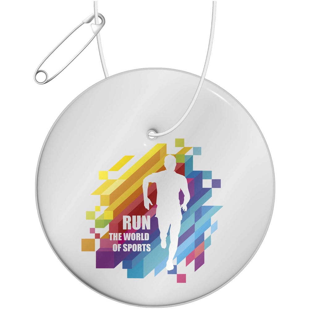 RFX™ H-16 runder, leichter, reflektierender PVC-Anhänger