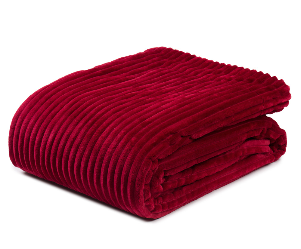 Cord Optik - karminrot