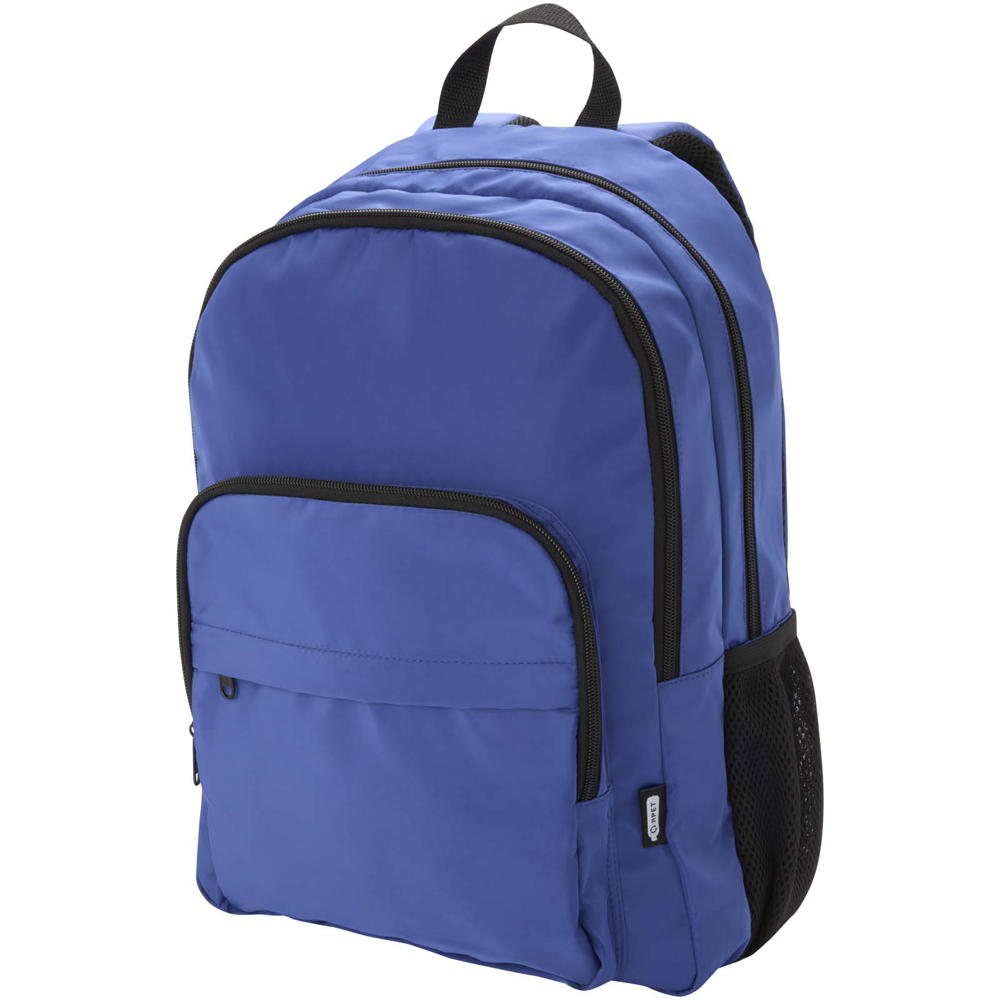 Trend Plus 15" Laptop-Rucksack aus recyceltem GRS-Material 20 L - royalblau