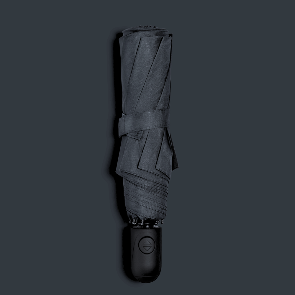 Cambridge Regenschirm mit DAS-funktion - schwarz