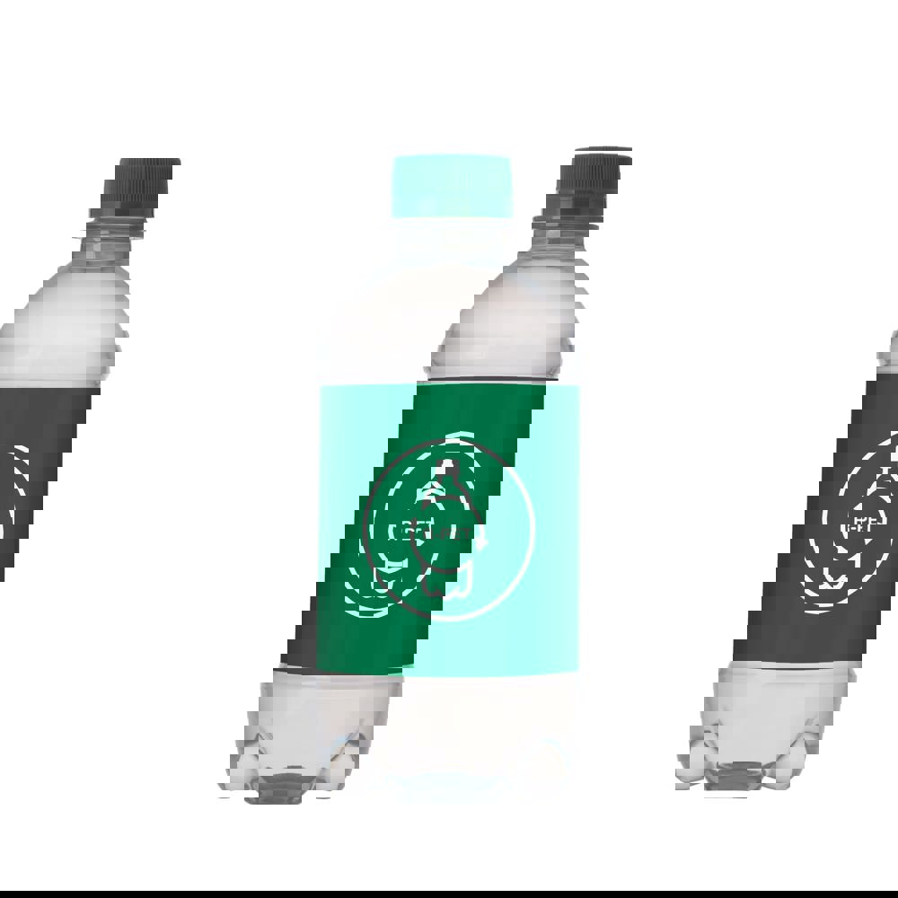 Quellwasser 330 ml mit Drehverschluß - Transparent/Grün