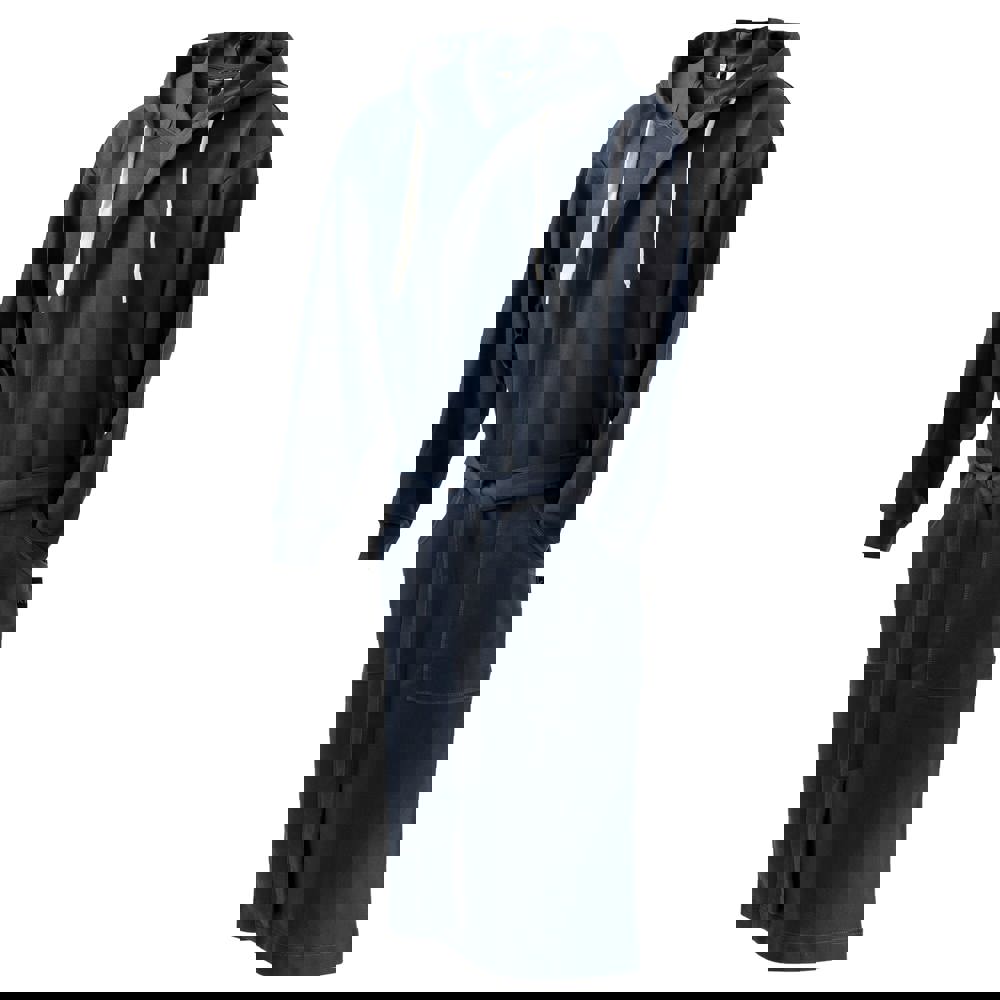 Kosta Linnewafveri Bademantel College L/XL - blau