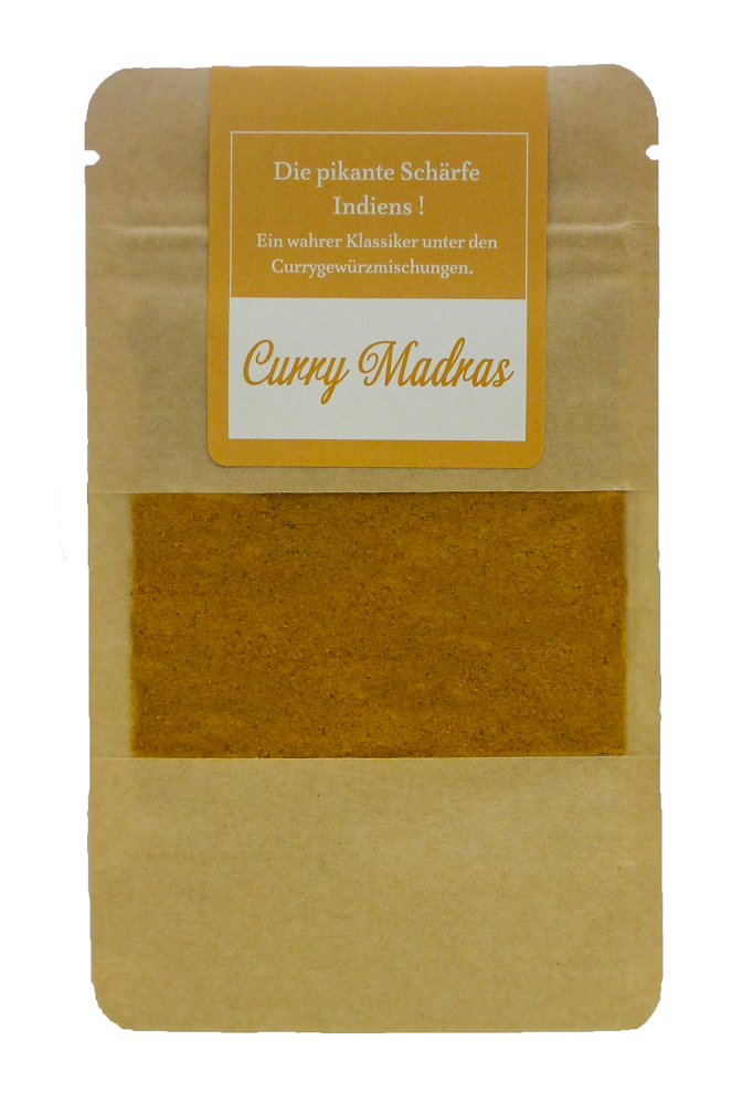 Curry Madras in Mailingtüte, 5 g