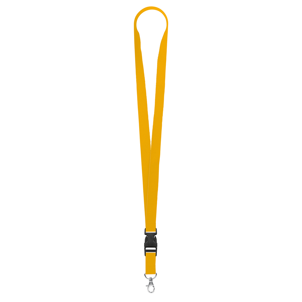 Schlüsselband/Lanyard "Standard" - Sonnengelb (ca. Pantone 1235C)