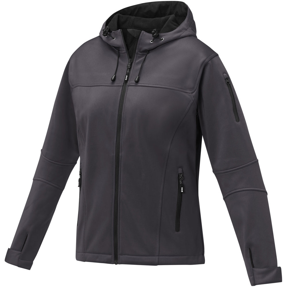 Match Softshelljacke für Damen - storm grey