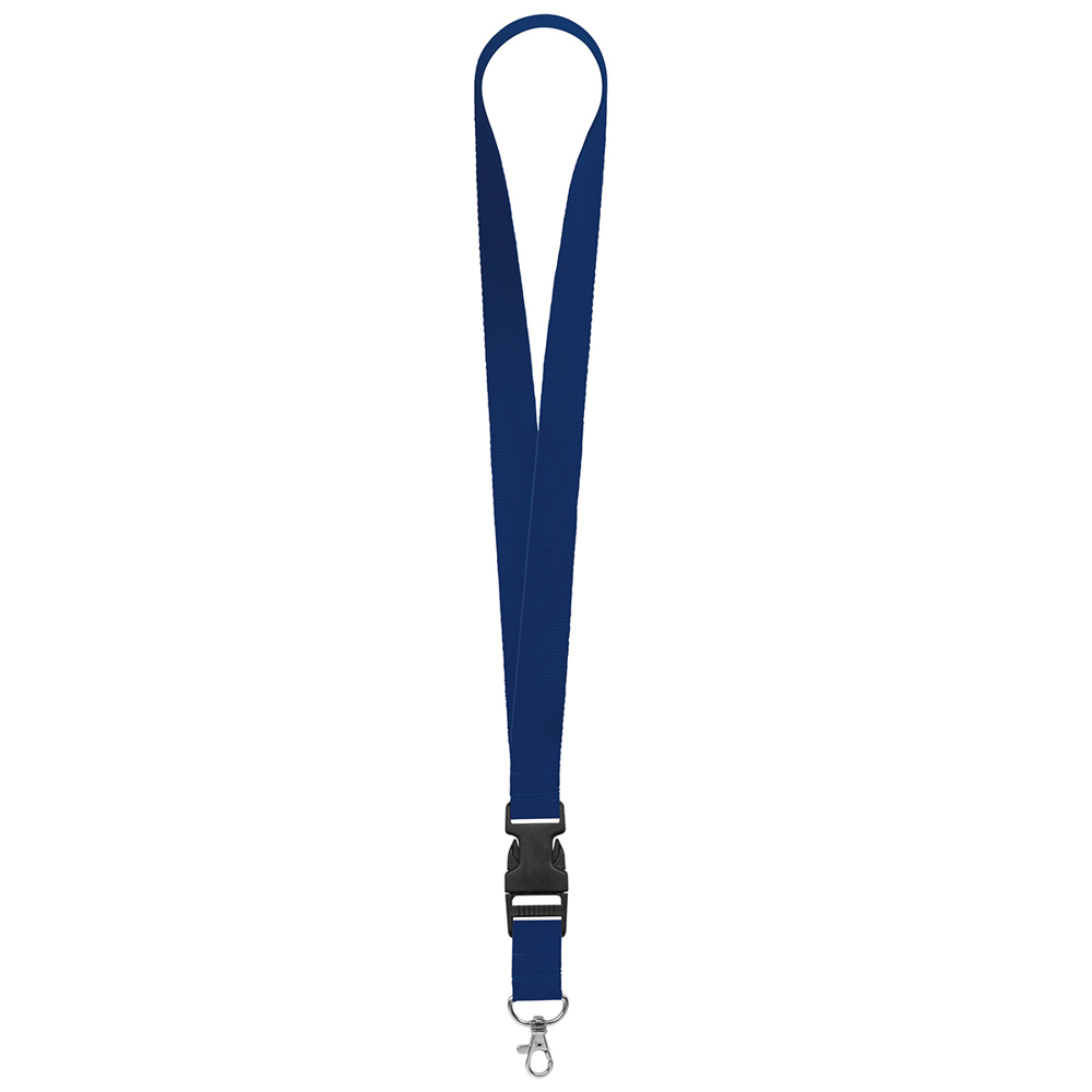 Schlüsselband/Lanyard "Standard" - Marineblau (ca. Pantone 281C)