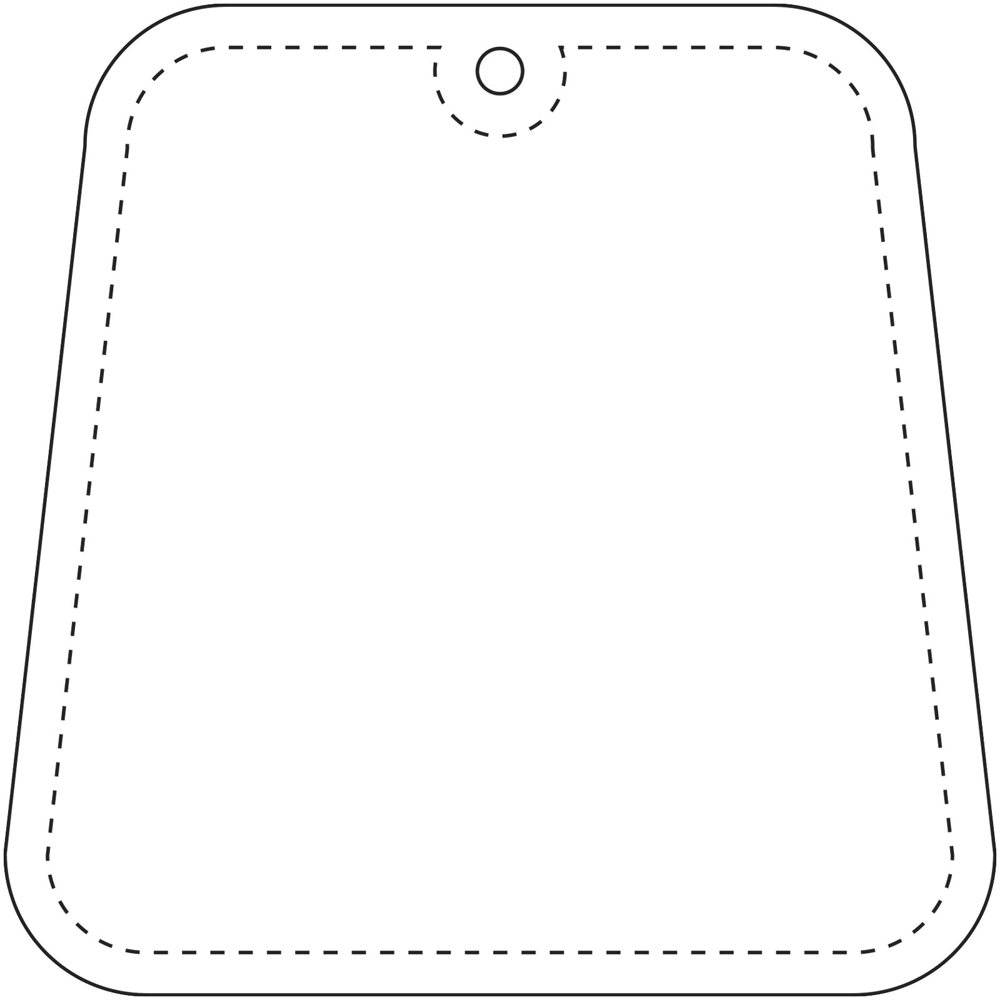 RFX™ H-09 Trapezförmiger reflektierender TPU-Anhänger