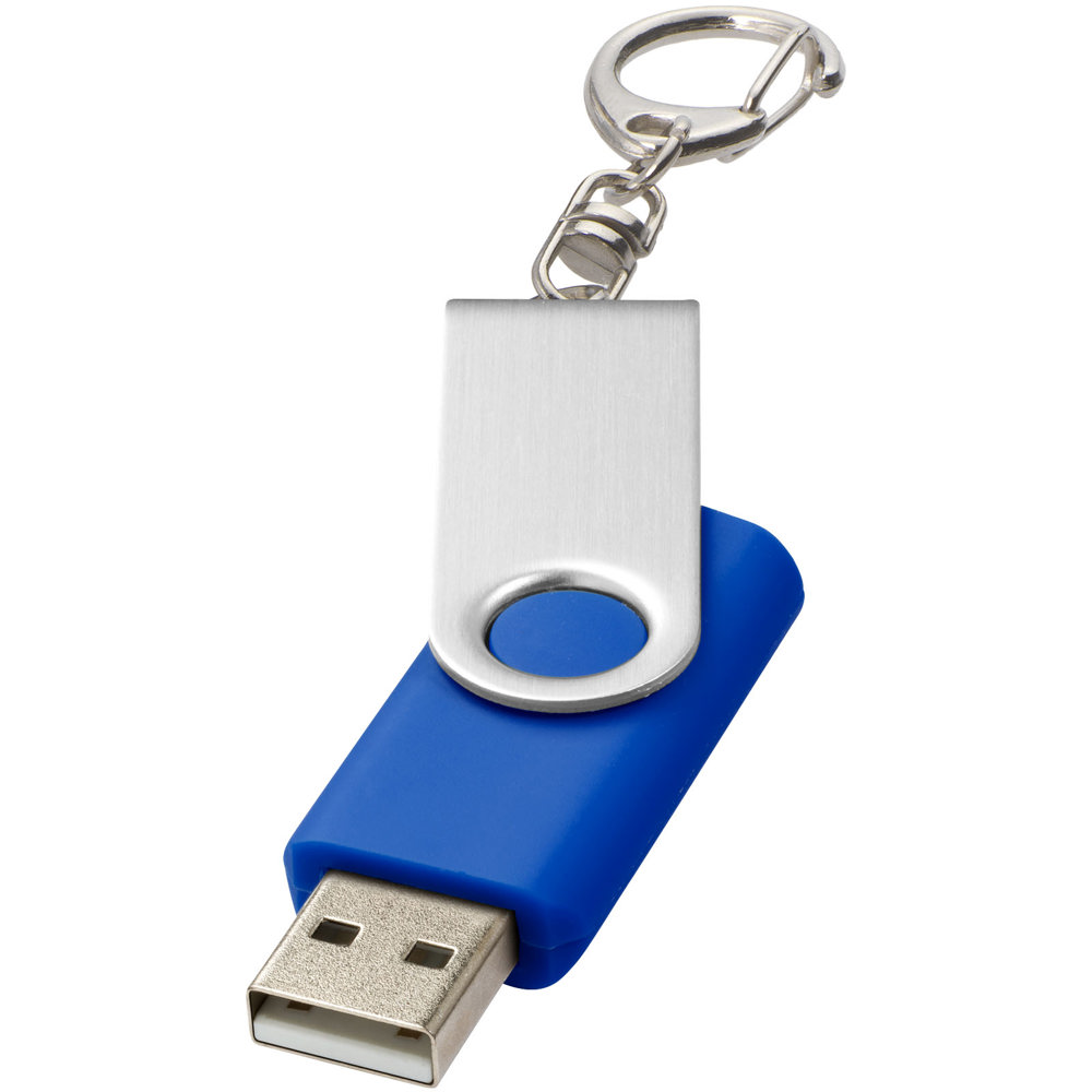 Rotate mit Schlüsselanhänger USB-Stick - royalblau