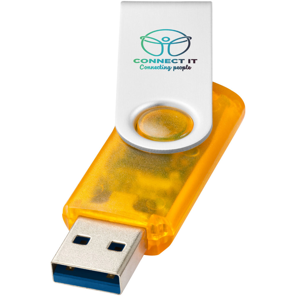 Rotate USB-Stick 3.0 transparent